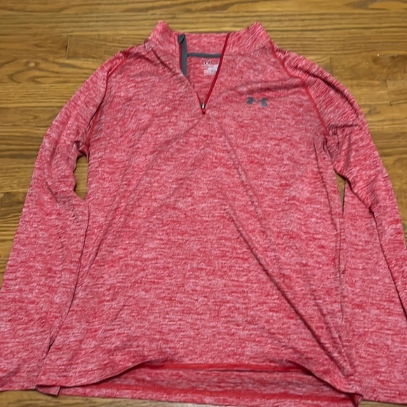 Under Armour Mens quarter zip long sleeve Size Medium - Picture 1 of 3